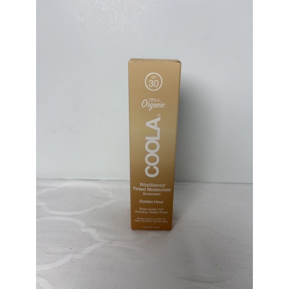 COOLA Rosilliance Tinted Moisturizer SPF 30 Golden Hour 1.5 fl oz – New